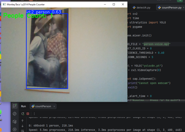 Teaching Your Robot to Count People in a Room